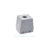 Embase encastrée 32B, Aluminium moulé sous pression, IP67, Sortie basse